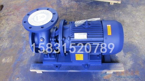 卧式管道泵 isw80 100a管道泵生产厂家